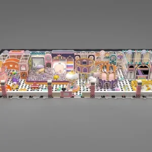 PVC Naughty Castle Indoor Playground Equipment for Kids 2–15 Commercial Soft Play Amusement Park