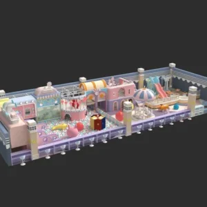 Polypropylene Indoor Playground Equipment 100–500kg Commercial Naughty Castle Soft Play System