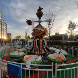 Star Team UFO Ride | Kids Space Theme Rotating Amusement Ride
