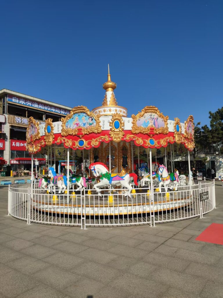 Amusement Ride 002 (Luxury Double-Deck Carousel)