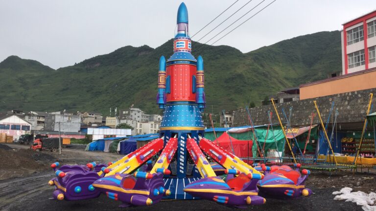 Amusement Ride 006 (Rocket Flying Chair)