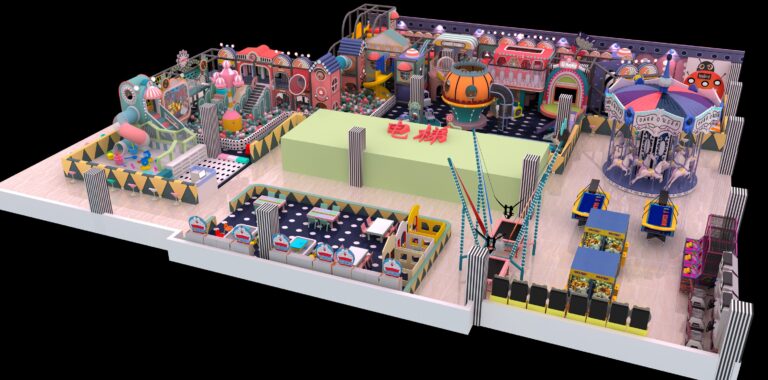 Indoor Playground Design 044 Main View