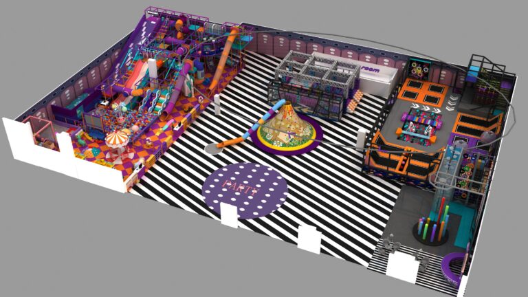 Indoor Playground Design 056 Main View