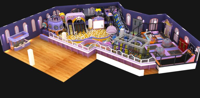 Indoor Playground Design 068 Main View