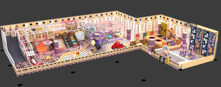 Indoor Playground Design 073 Main View