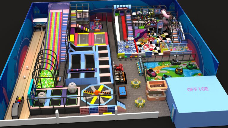 Indoor Playground Design 074 Main View