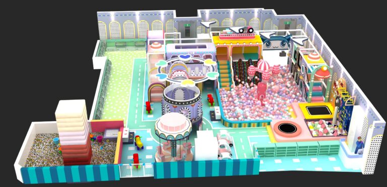 Indoor Playground Design 076 Main View