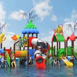 Outdoor Playground Slide B11 Main View