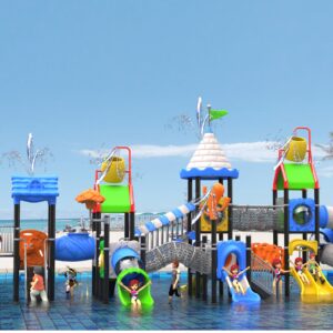 Outdoor Playground Slide B13 Main View