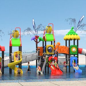 Outdoor Playground Slide B14 Main View