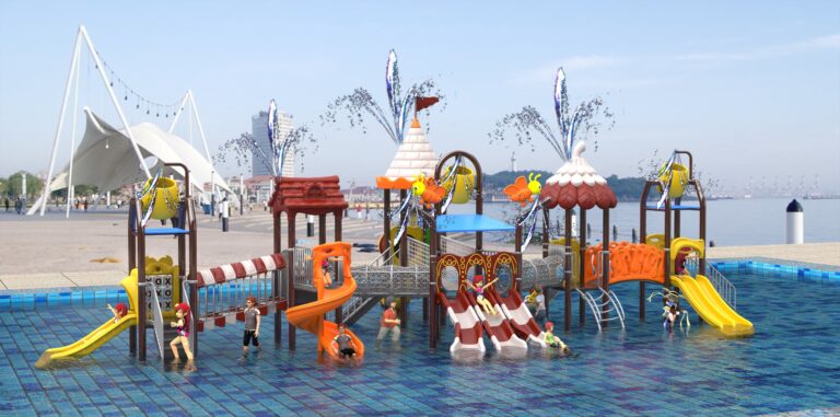 Outdoor Playground Slide B15 Main View