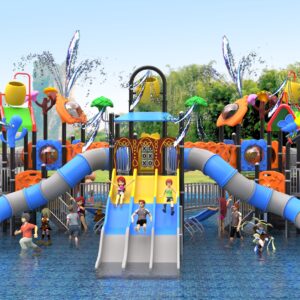 Outdoor Playground Slide B18 Main View