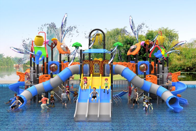 Outdoor Playground Slide B18 Main View