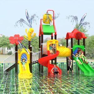 Outdoor Playground Slide B2 Main View