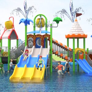 Outdoor Playground Slide B20 Main View