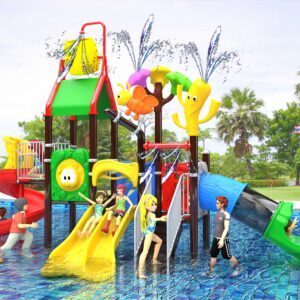 Outdoor Playground Slide B26 Main View