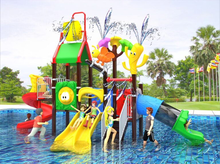 Outdoor Playground Slide B26 Main View