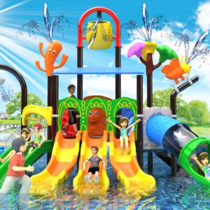 Outdoor Playground Slide B28 Main View