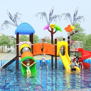 Outdoor Playground Slide B3 Main View