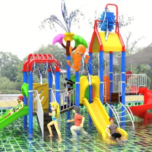 Outdoor Playground Slide B30 Main View