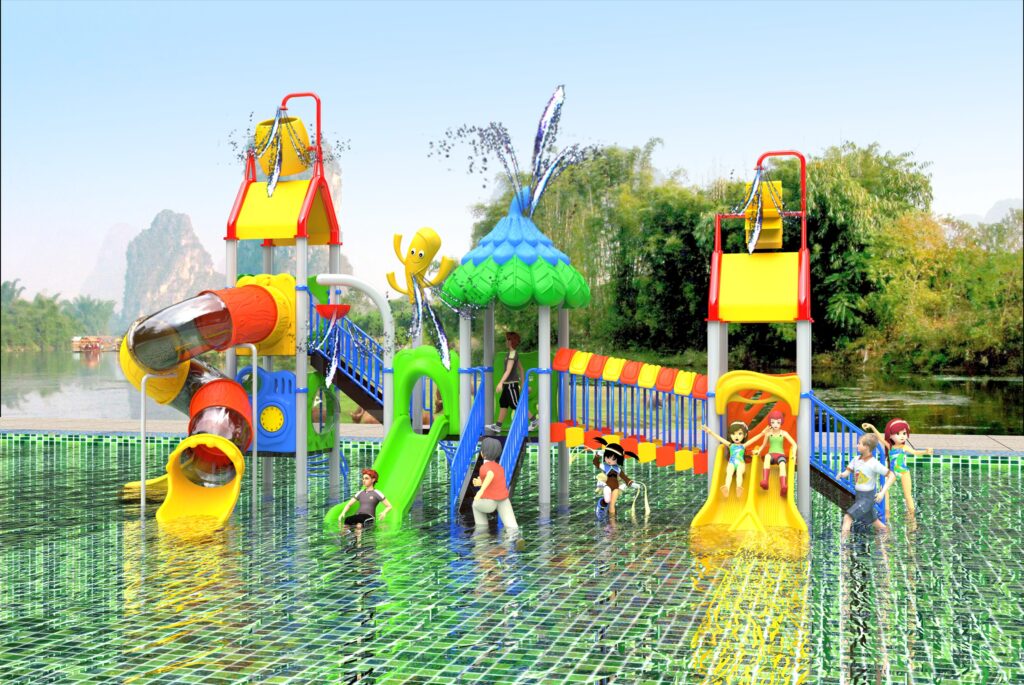 Outdoor Playground Slide B31 Main View
