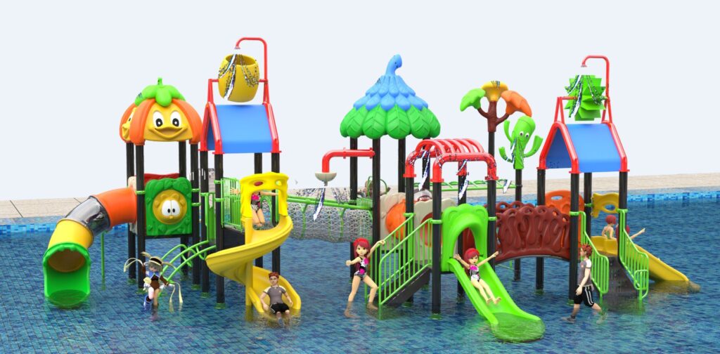 Outdoor Playground Slide B32 Main View