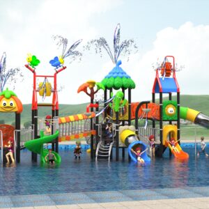 Outdoor Playground Slide B35 Main View