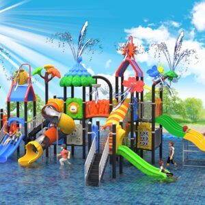 Outdoor Playground Slide B36 Main View
