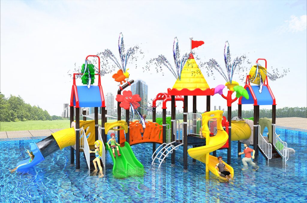 Outdoor Playground Slide B39 Main View