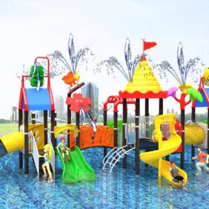 Outdoor Playground Slide B39 Main View