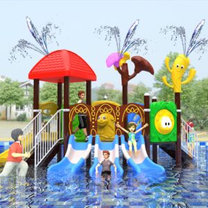 Outdoor Playground Slide B4 Main View
