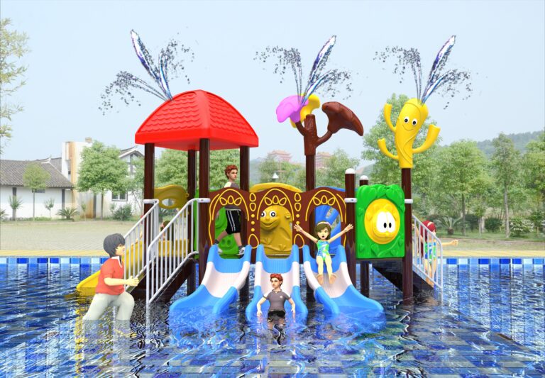 Outdoor Playground Slide B4 Main View
