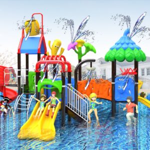 Outdoor Playground Slide B40 Main View