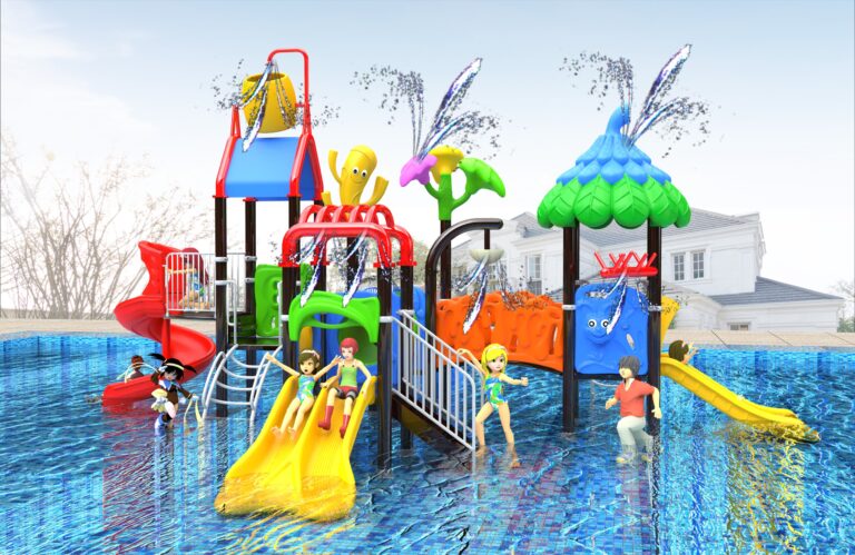 Outdoor Playground Slide B40 Main View