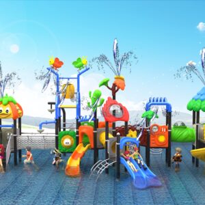 Outdoor Playground Slide B41 Main View