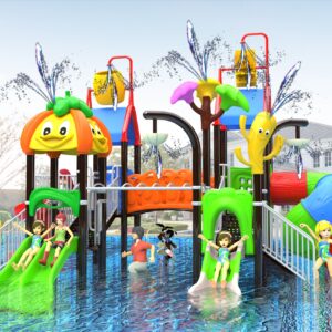 Outdoor Playground Slide B42 Main View