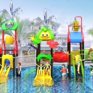 Outdoor Playground Slide B43 Main View
