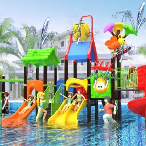 Outdoor Playground Slide B44 Main View