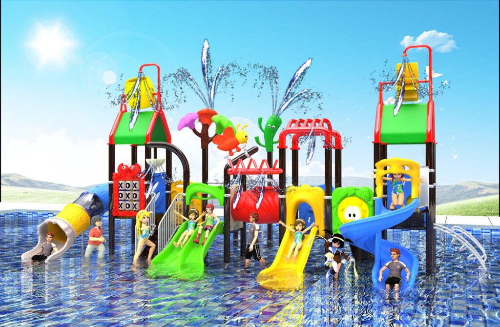 Outdoor Playground Slide B45 Main View