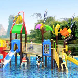 Outdoor Playground Slide B5 Main View