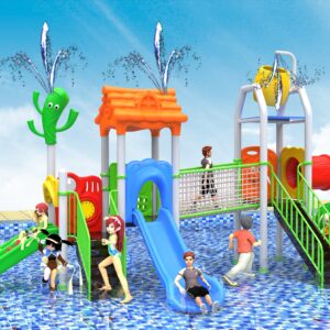 Outdoor Playground Slide B7 Main View