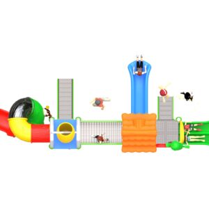 Outdoor Playground Slide B7 Top View