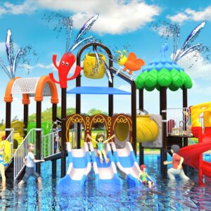 Outdoor Playground Slide B8 Main View