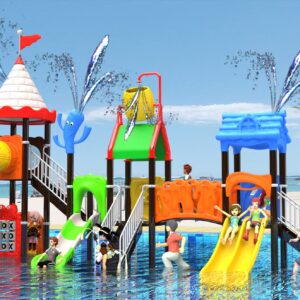 Outdoor Playground Slide B9 Main View