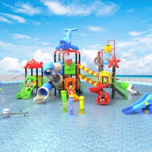 Outdoor Playground Slide C26 Main View