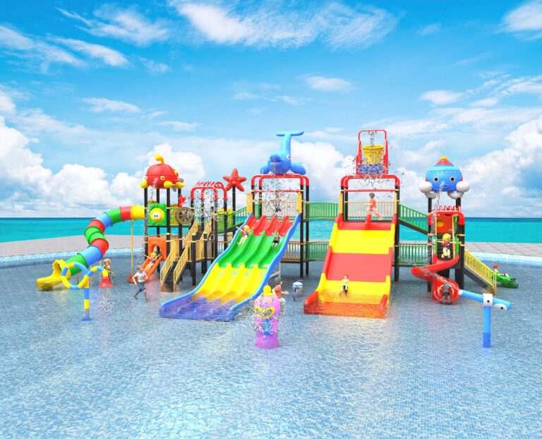 Outdoor Playground Slide C27 Main View