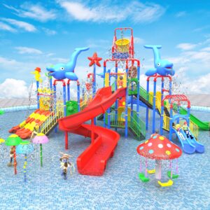 Outdoor Playground Slide C29 Main View