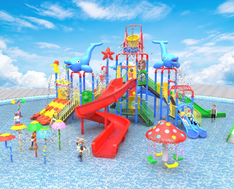 Outdoor Playground Slide C29 Main View