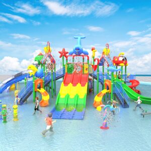 Outdoor Playground Slide C31 Main View