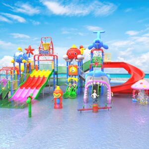 Outdoor Playground Slide C34 Main View